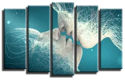 Модульная картина "Влюбленные"