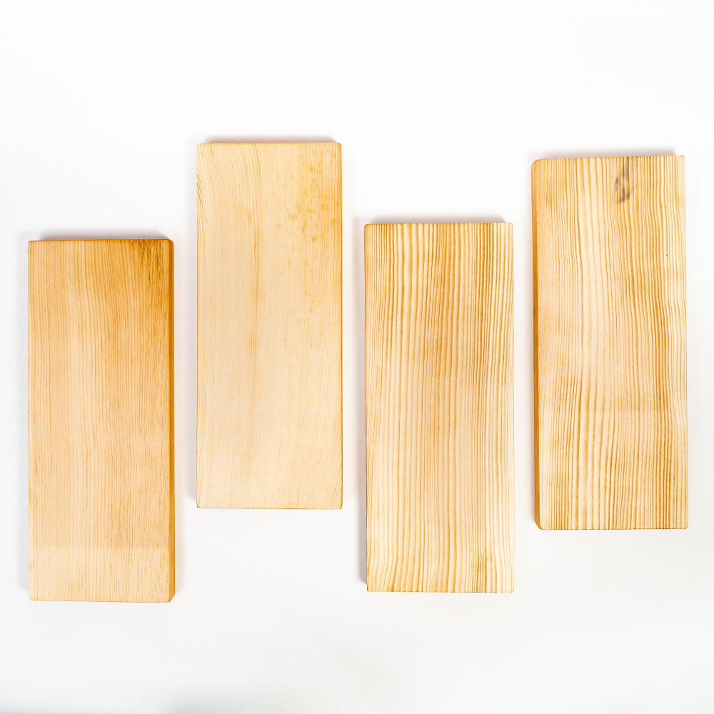 Разделочные доски 4 шт. из сибирского кедра RDN21