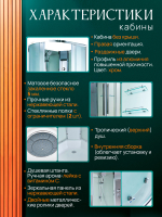 Душевая кабина EM3912RN без крыши