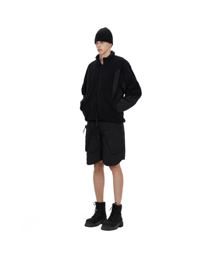 'MAONE' cargo shorts black