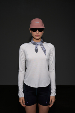 Лонгслив Nothomme Blue Monte Frog Breath Off-Road Longsleeve "Paper Pulp White" Women’s