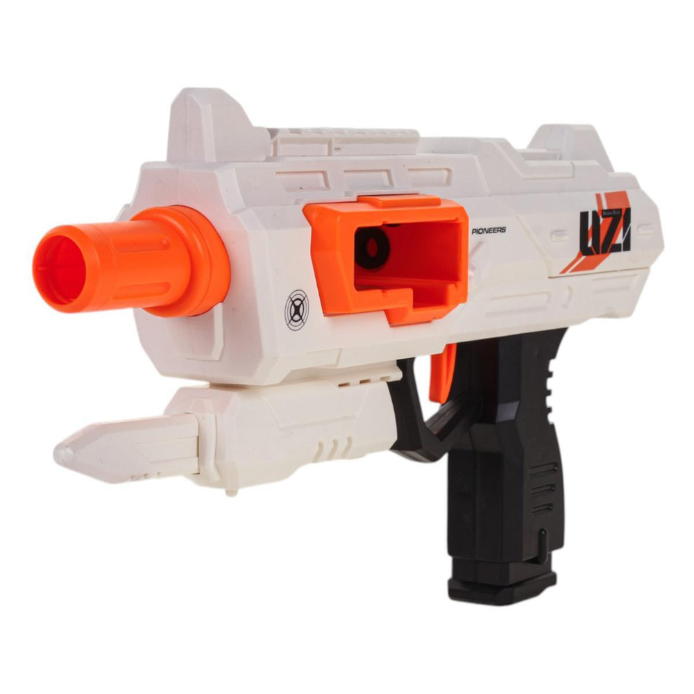 Пистолет с мягк.пулями, коробка XH923-1