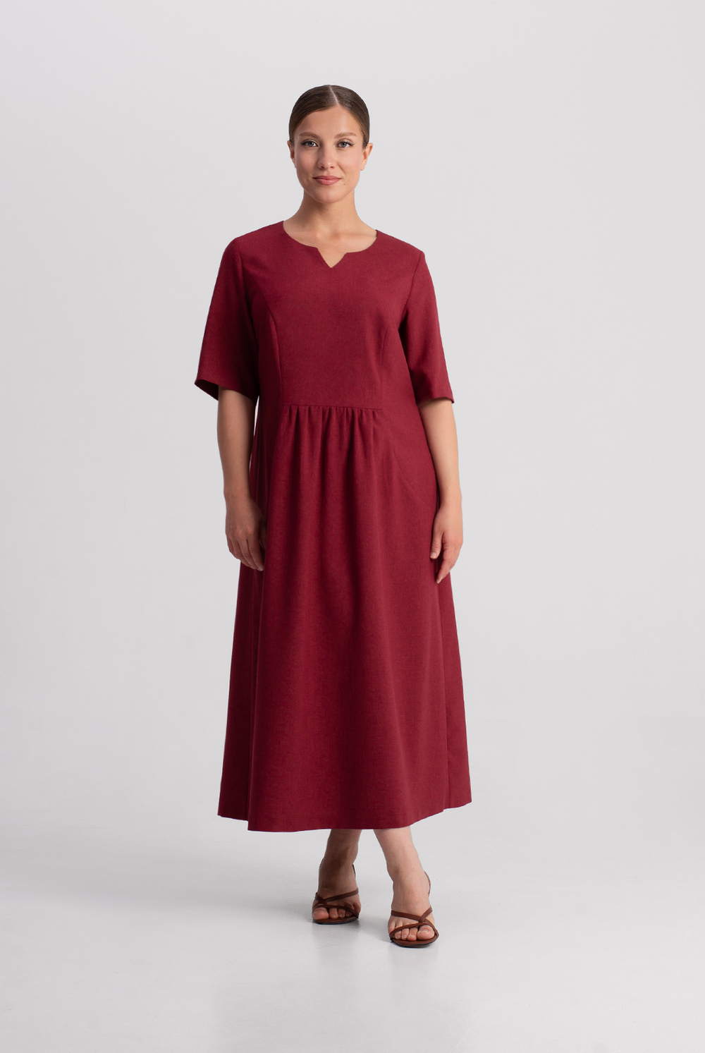 Платье женское 4651з, Клюква #259Ка054651з