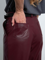 Брюки Силуэт (бордовый)