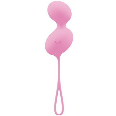 Вагинальные шарики из силикона Ovo L3 Love Ball Pink (Цвет: розовый)