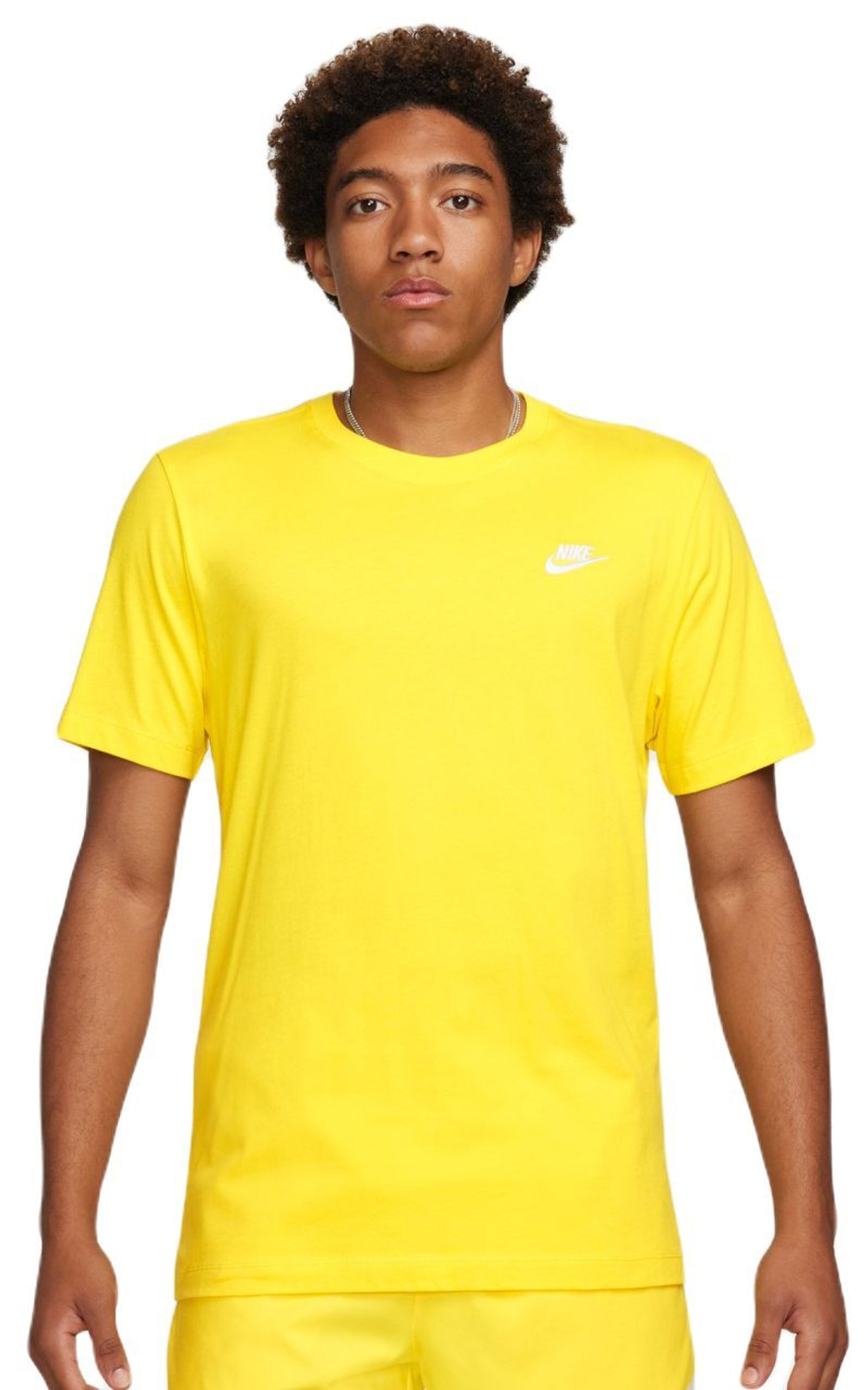 Теннисная футболка Nike Sportswear Club T-Shirt - Yellow