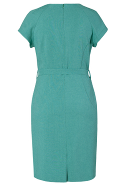 Платье женское 857за, циан #259Ца05857з