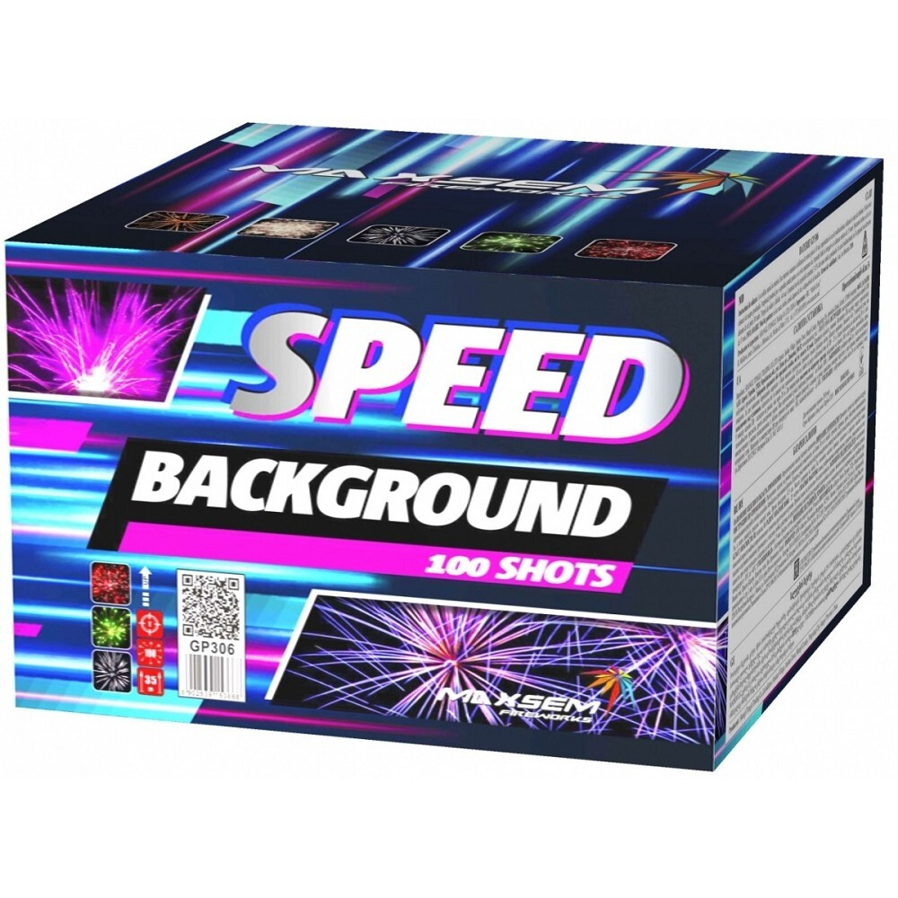Фейерверк Speed Background (100 залпов) GP306