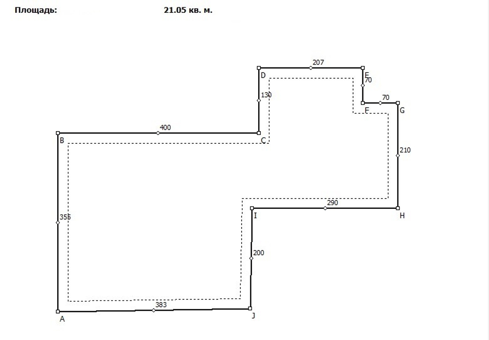 Матовый натяжной потолок 14.1 м2