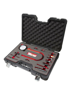 Тестер компрессии дизельного двигателя (0-70 bar) 15пр., в кейсе Premium Forsage F-913G1HD
