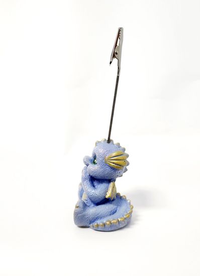 Держатель "Дракон с сердечком", сиреневый