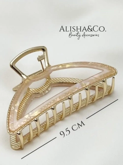 Аксессуар для волос Крабик средний металл Elegance