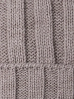 Шапка для мальчика осенняя вязаная и снуд