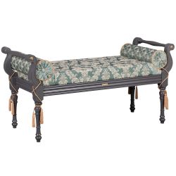 Банкетка Флоренция Серый Каледония Даймонд Минт