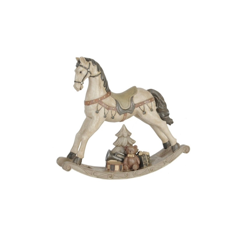 Декор Лошадка-качалка, 19*5*22см