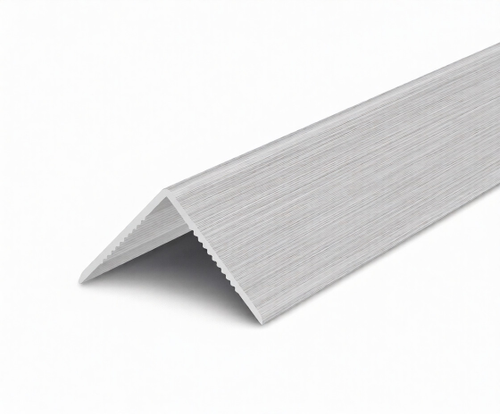Угол ПВХ "Деконика" 186 Алюминий 15х15х2700 мм