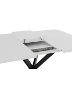 Стол кухонный Черный муар 100(131)х100х75 см