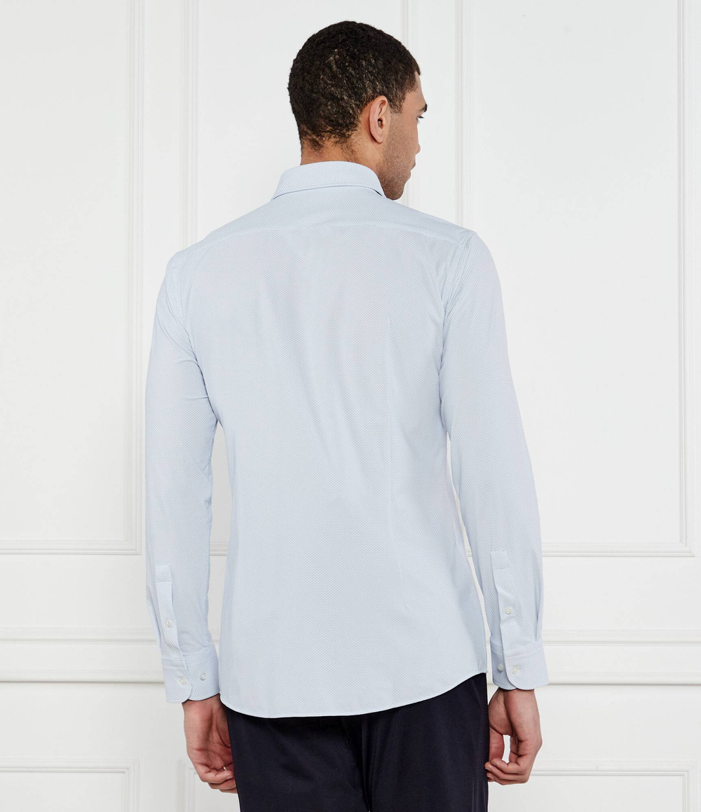 Рубашка P-HANK-kent-C1-222 BOSS BLACK - голубой(50539431)