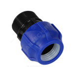 Муфта компрессионная ПЭ Дн 50х1 1/4" НР Ру16 VALFEX 121001150114