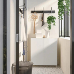 Книжный шкаф - JOSTEIN IKEA/ ЙОСТЕЙН ИКЕА,  90х81 см, белый