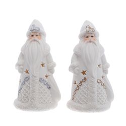 GAEM Фигурка декоративная "Санта" с подсветкой (2xLR44), L6, L6,5 W6 H12 см, 2в.