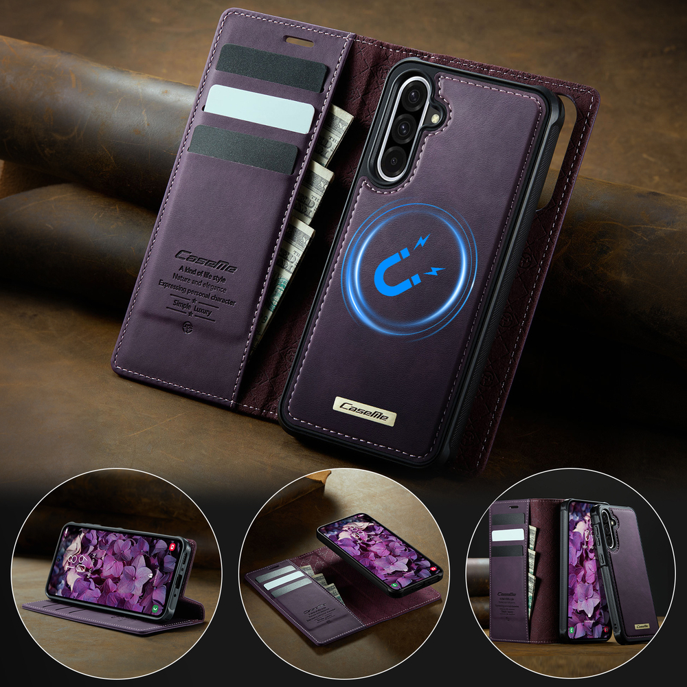 Чехол-кошелек CaseMe 2 in 1 MagSafe Samsung Galaxy A56