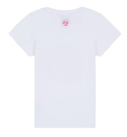 Футболка для девочки теннисная Roland Garros Logo T-Shirt - белый