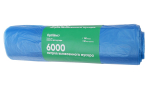 Мешки для мусора Optiline, 120 литров, 70х110 см, 18 мкм, синие, 50 штук в рулоне