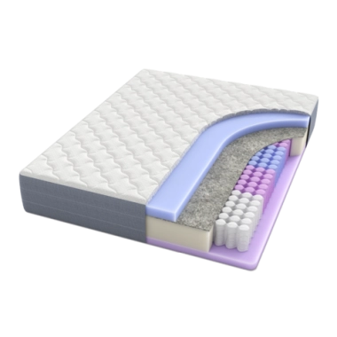 Матрас BuyBest, 22 см, средняя жесткость, независимые пружины