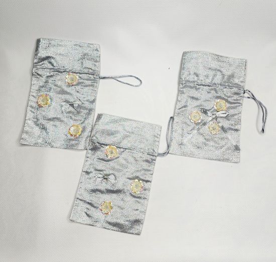 Мешок для подарков бирюза 20 шт