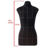 Масштабный манекен Бетти, комплект Премиум, с разметкой, размер 1:2 (42), черный