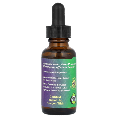 Flower Essence Services, эссенция из цветков одуванчика, 30 мл (1 жидк. унция)