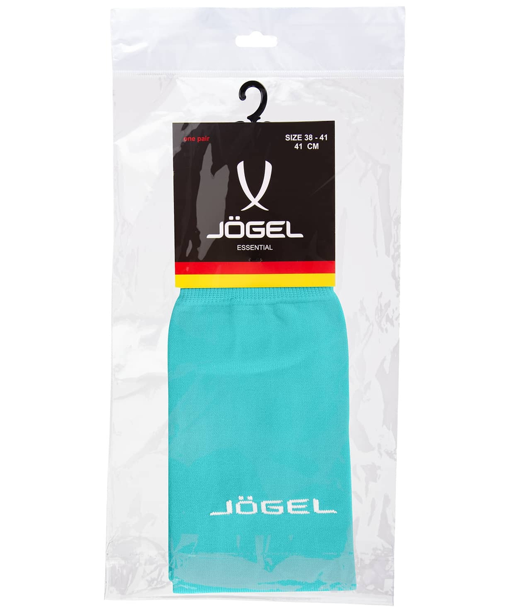 Гетры футбольные Essential JA-006, бирюзовый/серый