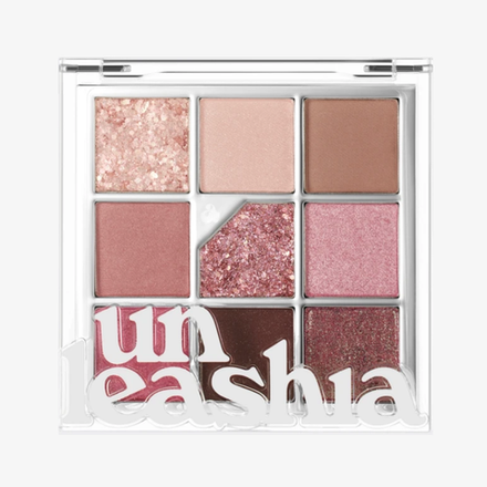 UNLEASHIA Палетка теней для век Glitterpedia Eye Palette NO.5 All of Dusty Rose