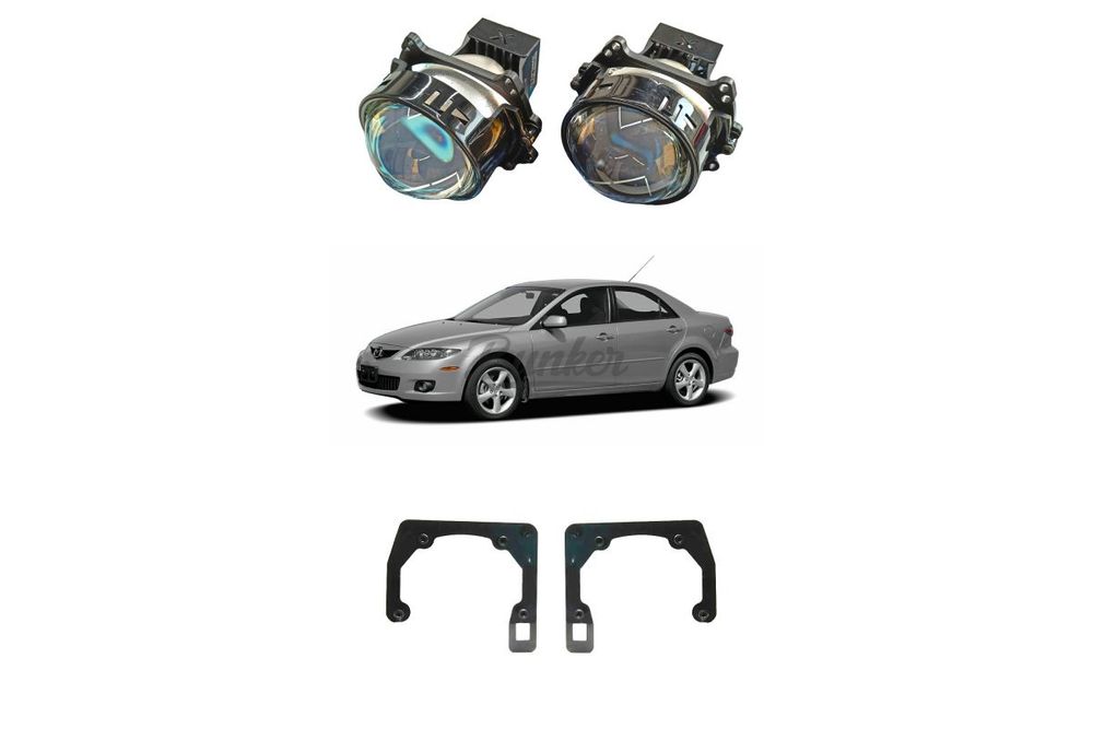Комплект для замены штатных линз Mazda 6 GG 2002-2008 Тип №3