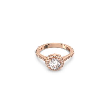 CONSTELLA:RING RND PV L WHITE/ROS 52