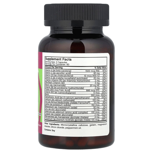 Futurebiotics, M.V. Teen™, мультивитамины и минералы для подростков, 180 капсул