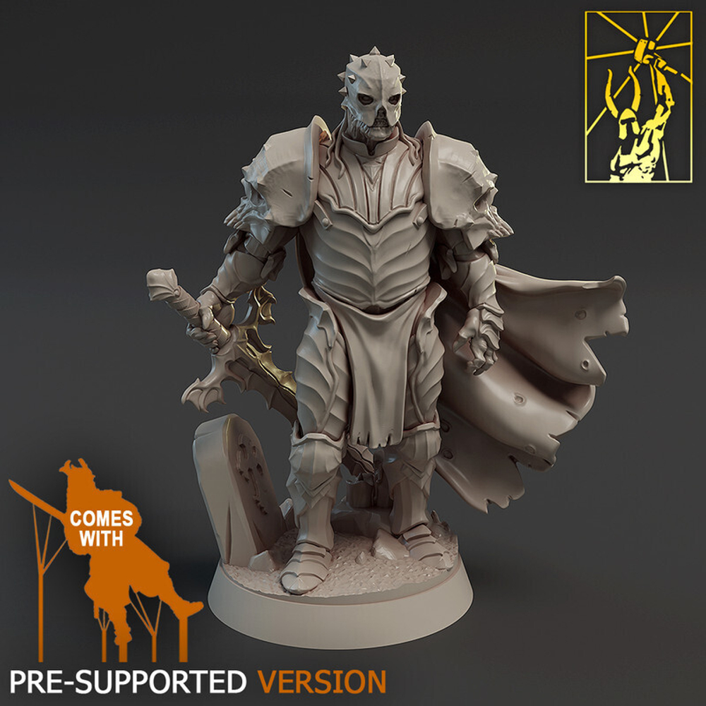 Grand Alliance Death Soulblight Gravelords Wight King миниатюра для dnd, днд, pathfinder, фентези, Настольная игра, НРИ, Варгейм, РПГ