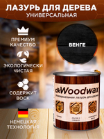 Пропитка для дерева универсальная с воском, антисептик для дерева dkWoodwax 1 литр Озон