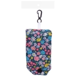 Сумка - шоппер с карабином «ИДЕЯДОМА», принт васильки, 60*38см/нагрузка до 10кг (инд. пакет истикер)