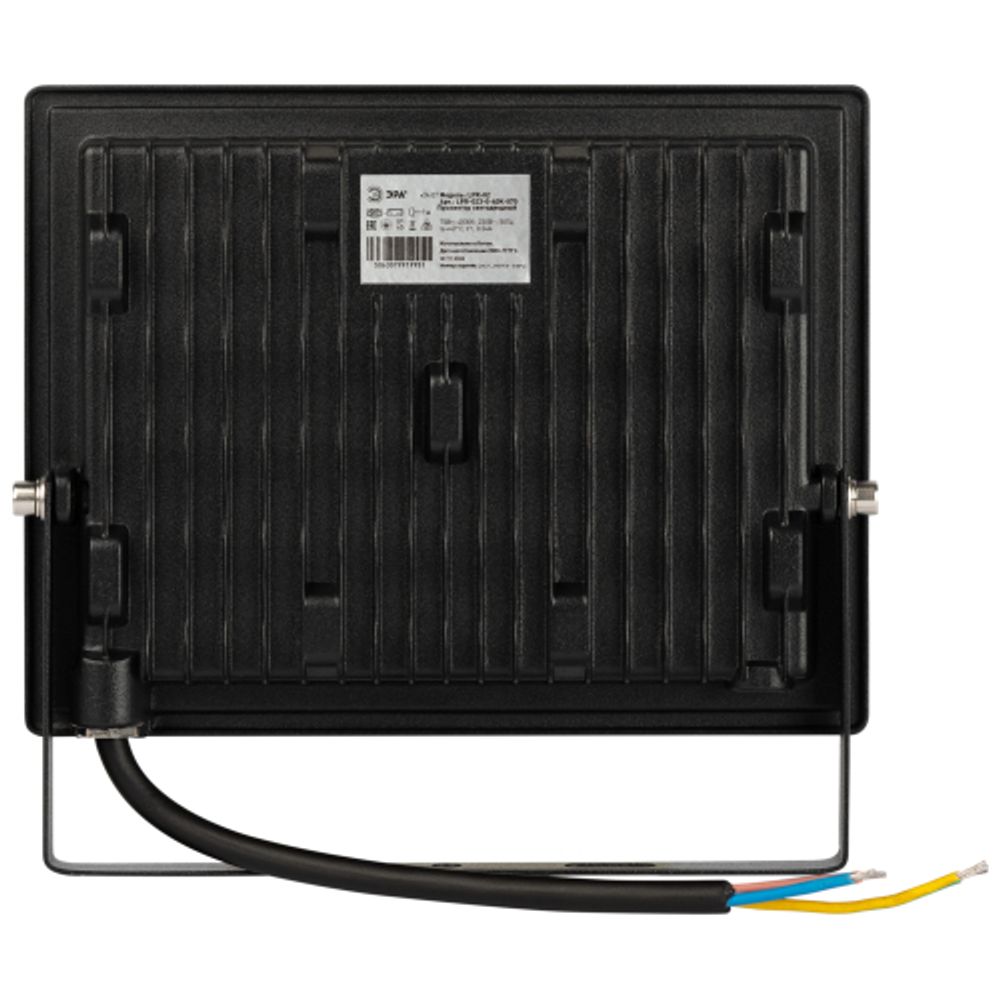 Прожектор светодиодный уличный ЭРА LPR-023-0-40K-070 70Вт 5600лм 4000K КСС Д 120° 2 года IP65 черный | Прожекторы Стандарт