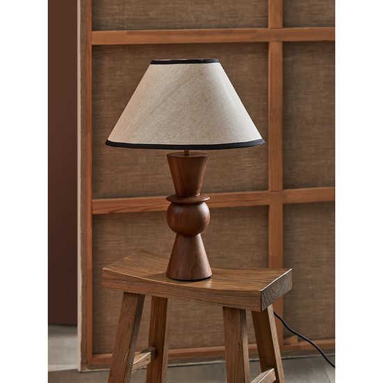 Светильник настольный torhill, 13х38 см, бежевый