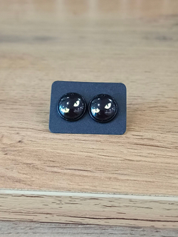 Серьги с кабошонами. Ручной работы.