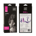 Анальный набор Hers Anal Kit (Цвет: филетовый, серебряный)