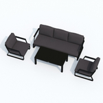 Кресло Ideal Patio ЭСТИВО антрацит