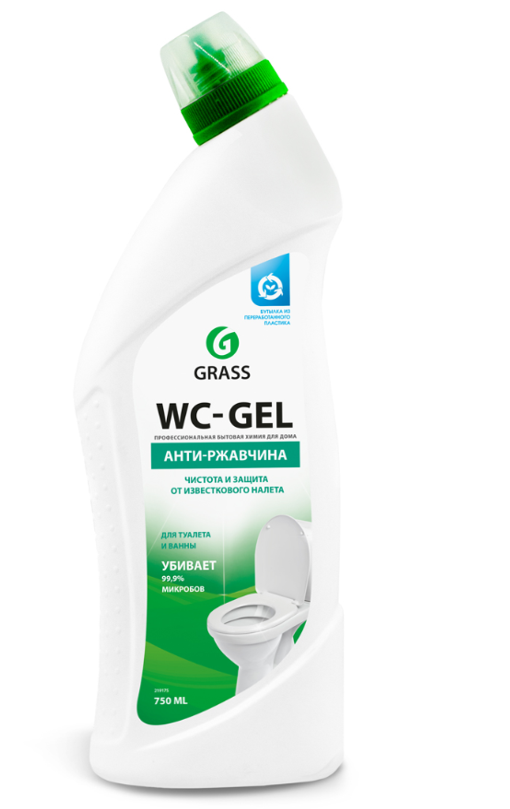 Чистящее средство для сантехники Grass WC-gel, кислотное