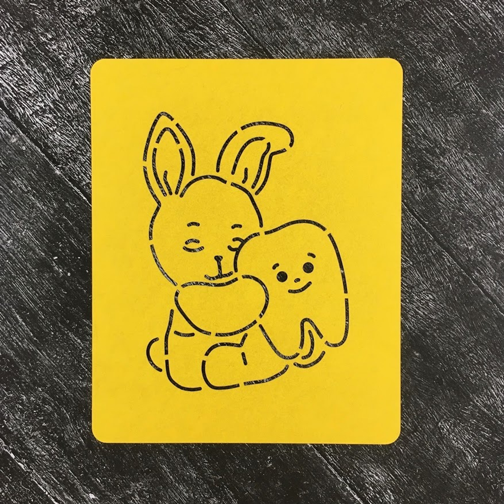 Зайка №29 с зубиком