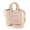 Сумка Dior Lady Dior My Abcdior, модель маленького формата светло-розовый
