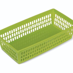 Корзина для хранения «Велетта», цвет оливковый, 21*11*5см