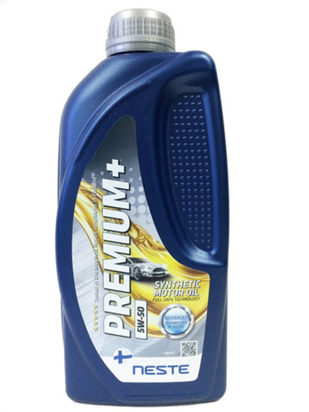 Моторное масло NESTE 1 5w50 Premium + 1л